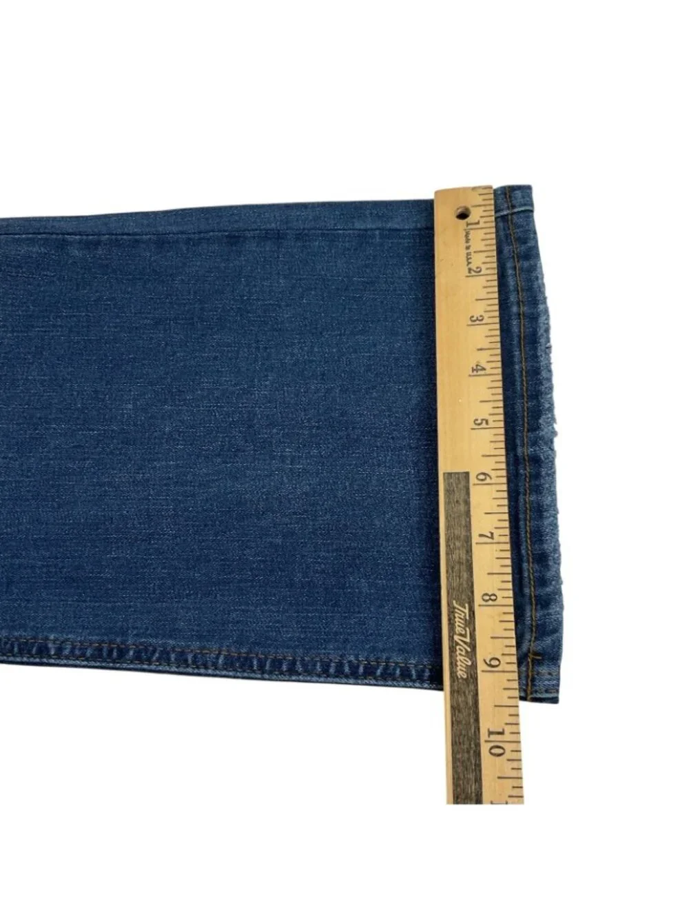 KanCan Jeans Women's Sz 14 Dark Indigo Mid Rise Bootcut Stretch Denim Nwt - Picture 6 of 12